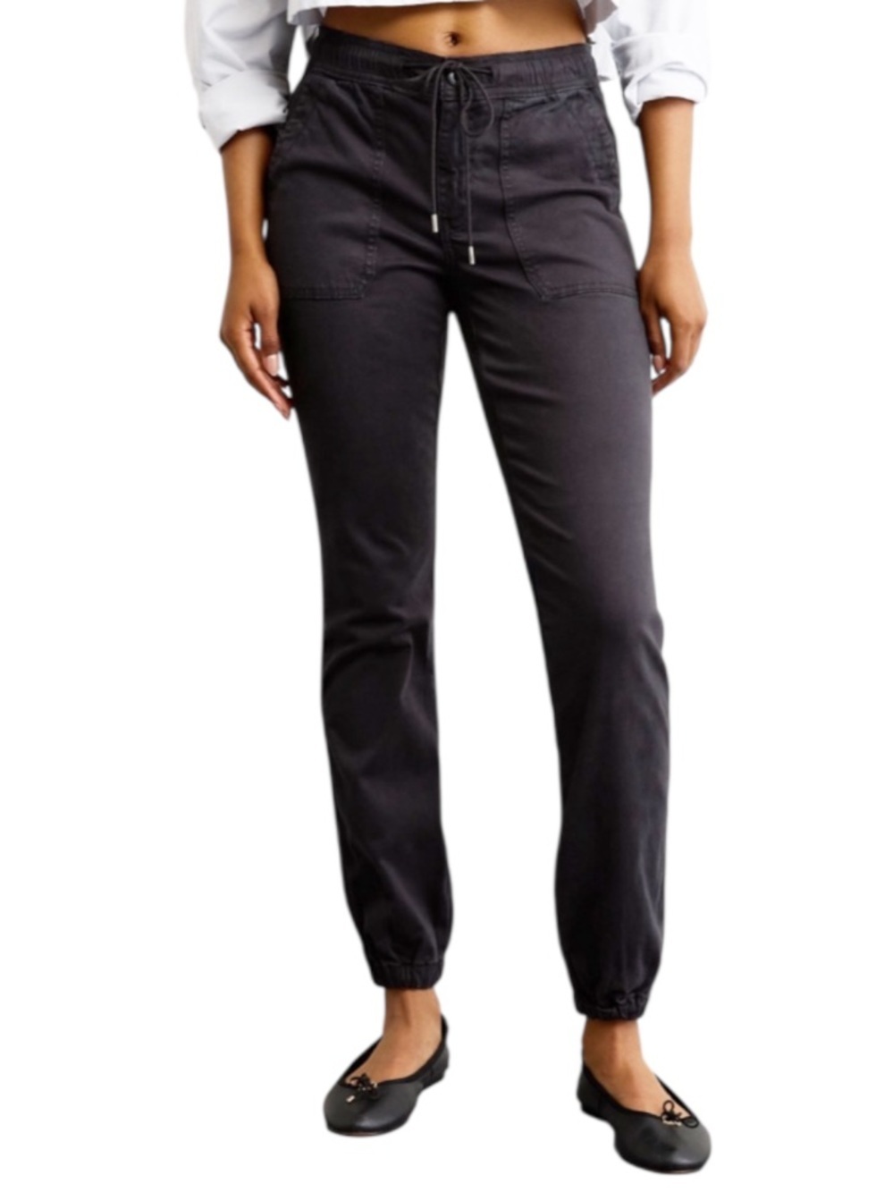 American Eagle Women’s Next Level Flex Jogger Pant Casual High Rise Black